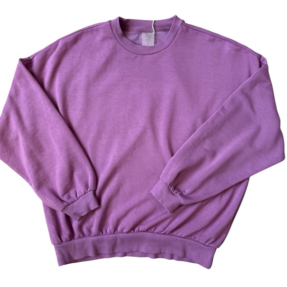 CALIA by Carrie Underwood Purple Crew Sweatshirt Ultra Soft Size Small - Picture 1 of 7